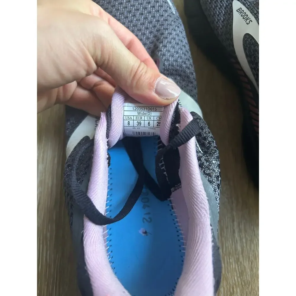 Brooks Adrenaline GTS 22 Women's Running Shoes Black/Purple/Silver comfortable